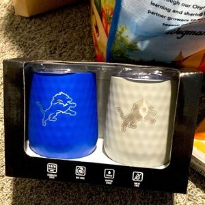 Detroit lions 12 oz tumblers